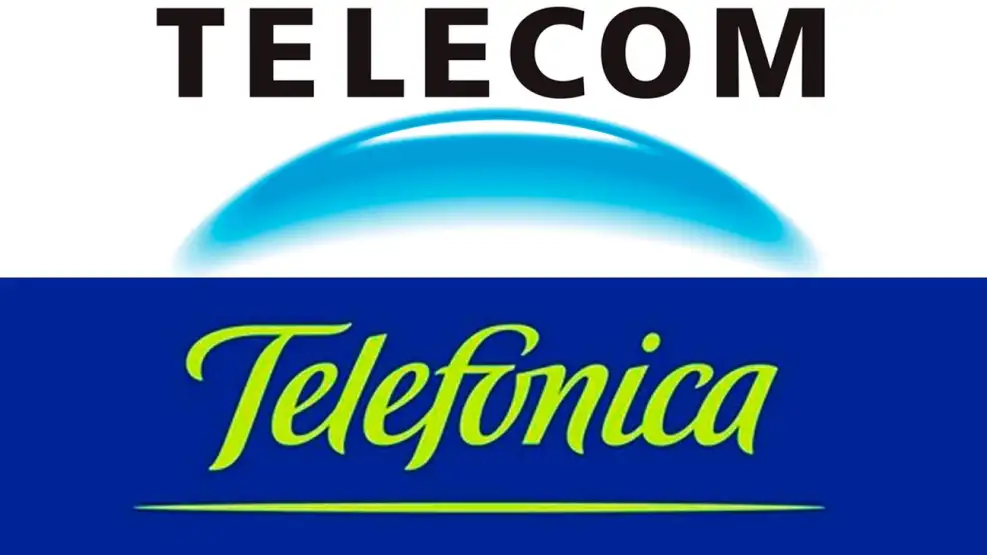 logo de Telefónica y Telecom Argentina